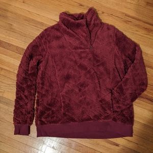 Super soft quarter zip sweater